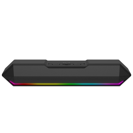 Havit SK772BT RGB Aydınlatmalı Bluetooth Soundbar - 10W Güç, Bluetooth 5.3, USB, AUX, Siyah Renk, 24 Ay Garanti