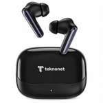 Teknonet TN-BTH02 AZK Bluetooth Kulaklık Siyah NT-117095 - Gürültü Önleme, 24 Ay İthalatçı Garantili, P.R.C Menşeli