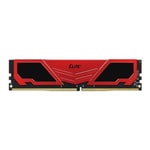 Team TPRD416G3200HC2201 Elite Plus Kırmızı Renkli Soğutuculu RAM - 16 GB DDR4, 3200 MT/s, CL22 Bellek Modülü