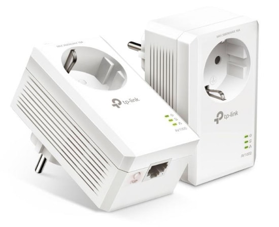 TP-Link TL-PA7017P-KIT Powerline Adaptör Kiti - AV1000, Gigabit Ethernet, 1000 Mbps, 300 m Kapsama Mesafesi