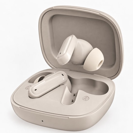 Teknonet TN-BTH03 Bluetooth Kulaklık Krem NT-117097 - 24 Ay İthalatçı Garantili, P.R.C Menşeli, Su Geçirmez Değil