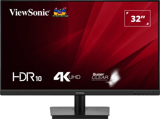 ViewSonic VA3208-4K-HD Monitör - 31,5 İnç VA 4K 3840x2160, 60Hz, 4ms, 300 nit, HDMI, DisplayPort, 16:9, VESA