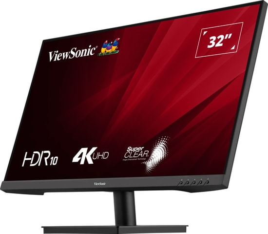 ViewSonic VA3208-4K-HD Monitör - 31,5 İnç VA 4K 3840x2160, 60Hz, 4ms, 300 nit, HDMI, DisplayPort, 16:9, VESA