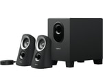 Logitech Z313 25W 2+1 Multimedia Siyah Hoparlör (980-000413) - 15W Subwoofer, 2 Adet 10W Kablolu Uydu, Kumandalı, AUX