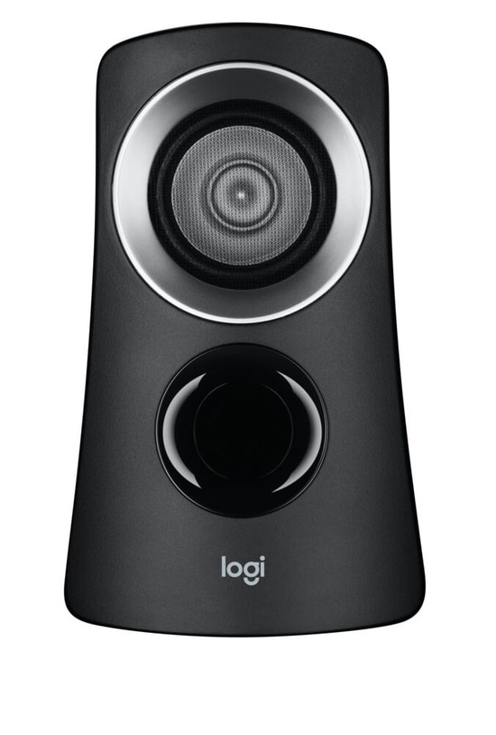 Logitech Z313 25W 2+1 Multimedia Siyah Hoparlör (980-000413) - 15W Subwoofer, 2 Adet 10W Kablolu Uydu, Kumandalı, AUX