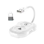 Earldom CP01 Araç İçi Kablosuz CarPlay Adaptörü (NT-120860) - Beyaz Renkli, 0 gr Ağırlık, Araç Aksesuarı Ürünü