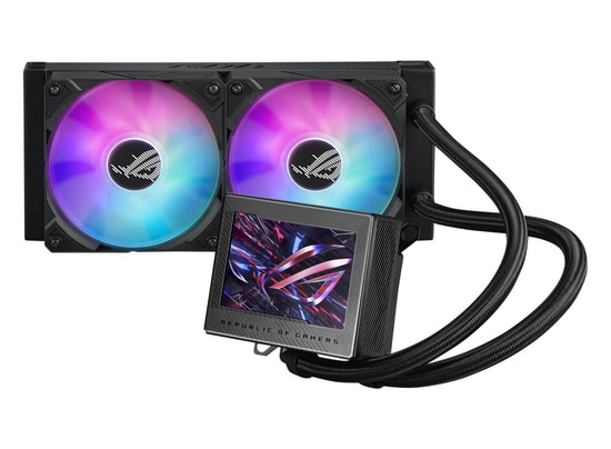 Asus RYUJIN-III-240-ARGB Sıvı CPU Soğutucusu - OLED 3,5 inç LCD, 2x120 mm Noctua PWM Fan, Aura Sync RGB, 3,88 mm H2O, 36