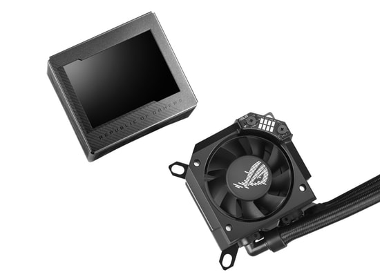 Asus RYUJIN-III-240-ARGB Sıvı CPU Soğutucusu - OLED 3,5 inç LCD, 2x120 mm Noctua PWM Fan, Aura Sync RGB, 3,88 mm H2O, 36