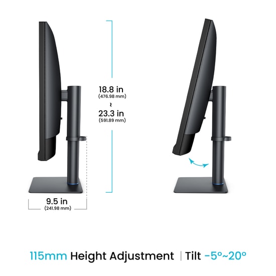 BenQ PV3250U 31.5" 4K IPS Monitör - 120Hz, 5ms, 3840x2160, 16:9, USB-C, 450 cd/m, 1.07 Milyar Renk