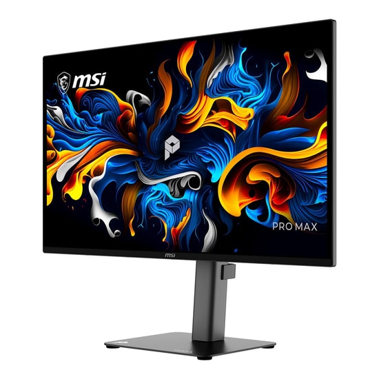 MSI PRO MAX 271UPX12G QD-OLED Monitör - 26,5 İnç 3840x2160 4K 120Hz 0,03ms FreeSync Premium Pro Pivot HDMI 2.1