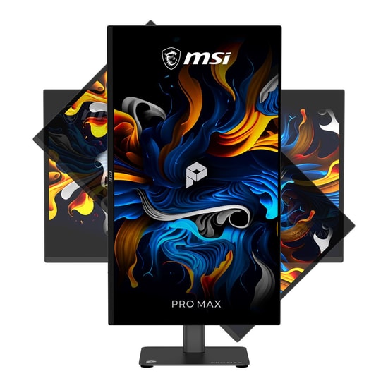 MSI PRO MAX 271UPX12G QD-OLED Monitör - 26,5 İnç 3840x2160 4K 120Hz 0,03ms FreeSync Premium Pro Pivot HDMI 2.1