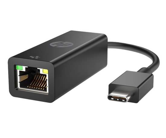 HP 4Z527AA USB Type-C to Ethernet RJ-45 G2 Dönüştürücü - 1 Gbps, Kablolu Ağ Bağlantısı, Tak Çalıştır