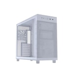 Asus PRIME AP303 TG Beyaz Bilgisayar Kasası - ATX, Temperli Cam, Mesh, USB Type-C, 1x120mm Fan, 360mm Radyatör