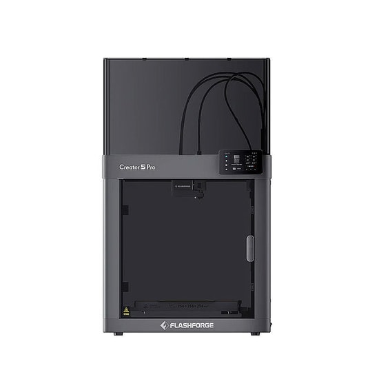 FlashForge Creator 5 Pro 3D Yazıcı (CREATOR-PRO-5) - FDM, 256x256x256 mm Baskı Hacmi, Çift Nozul, Isıtmalı Tabla