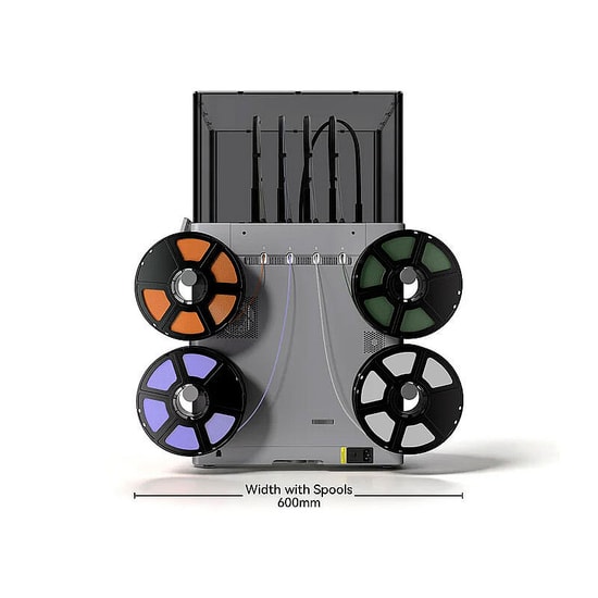 FlashForge Creator 5 Pro 3D Yazıcı (CREATOR-PRO-5) - FDM, 256x256x256 mm Baskı Hacmi, Çift Nozul, Isıtmalı Tabla