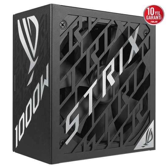 Asus ROG-STRIX-1000P-GAMING-E Güç Kaynağı - 1000W, 80+ Platinum, Tam Modüler, Aktif PFC, 10 Yıl Garanti, 135 mm Fan