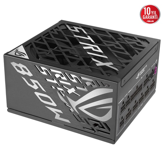 Asus ROG-STRIX-850P-GAMING Güç Kaynağı - 850 W, 80+ Platinum, Tam Modüler, Aktif PFC, 135 mm Fan, 10 Yıl Garanti