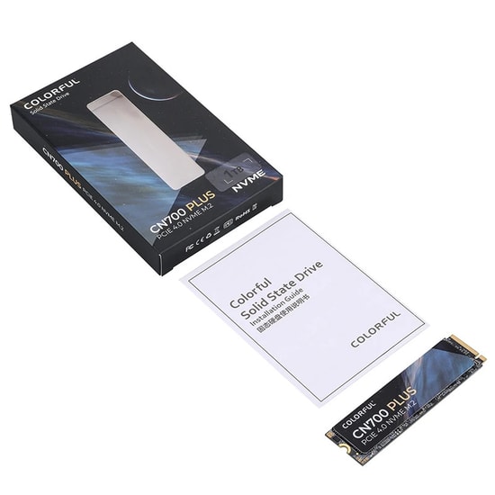 Colorful CN700 SSD Disk (CN700-1TB-PLUS-6000MBS-3000MBS) - 1 TB, M.2, 3D NAND, 6000 MB/s Okuma, 3000 MB/s Yazma