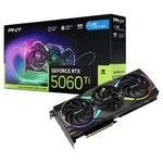 PNY VCG5060T8TFXXPB1-O RTX 5060 Ti EPIC-X RGB Ekran Kartı - 8GB GDDR7, 128 Bit, 180W, PCIe 5.0, Üçlü Fan, ARGB
