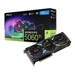 PNY RTX 5060 Ti EPIC-X ARGB OC Ekran Kartı (VCG5060T16TFXXPB1-O) - 16GB GDDR7, 128 Bit, 180W, PCIe 5.0, Üçlü Fan