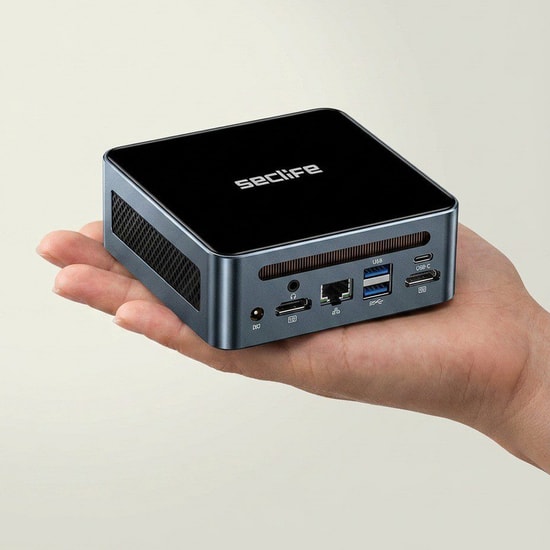 Seclife MP-AN210 Ryzen 3 3200U Mini PC - 8 GB RAM, 256 GB SSD, FreeDOS, Siyah, Radeon Vega 3, Bluetooth 4.2