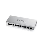 Zyxel GS1200-10 V3 Switch (GS1200-10V3-EU0101F) - 8 Port Gigabit, 2 SFP, Web Yönetilebilir, Fansız Metal Kasa