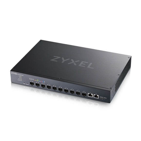 Zyxel XS1935-12F-ZZ0101F Fiber Switch - 12 Port, 10G SFP+, 10G Multi-Gig, 2 Uplink, Layer 3 Smart Yönetilebilir