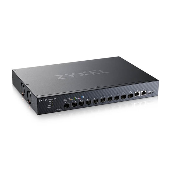 Zyxel XS1935-12F-ZZ0101F Fiber Switch - 12 Port, 10G SFP+, 10G Multi-Gig, 2 Uplink, Layer 3 Smart Yönetilebilir