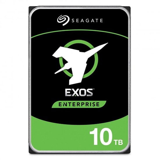 Seagate Exos X10 10TB 3.5 İnç SATA 3.0 7200 RPM HDD ST10000NM0086 - 256 MB Önbellek, 249 MB/s Okuma, 4.16 ms Gecikme