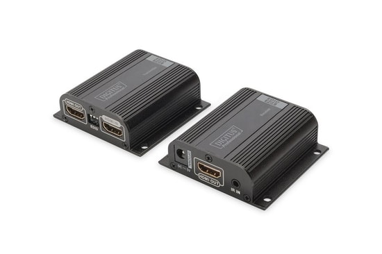 Digitus DS-55100-1 HDMI Sinyal Uzatma Seti 50m Full HD - 1080p/60Hz, PoC, HDCP Uyumlu, EDID, IR Alıcı/Verici