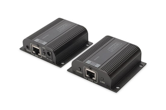 Digitus DS-55100-1 HDMI Sinyal Uzatma Seti 50m Full HD - 1080p/60Hz, PoC, HDCP Uyumlu, EDID, IR Alıcı/Verici