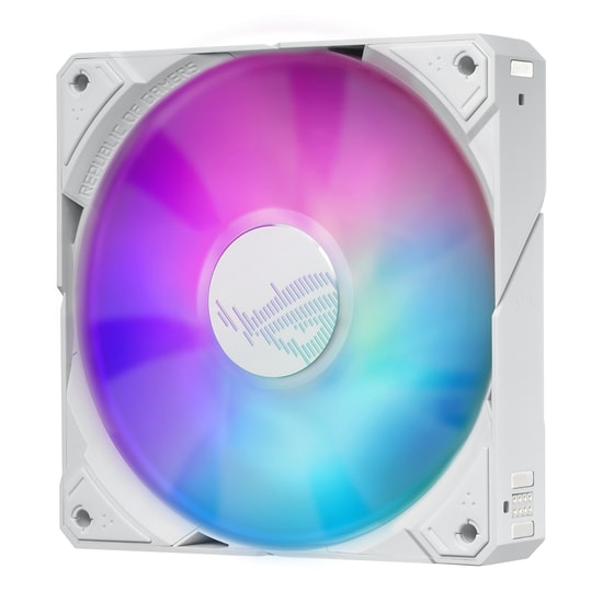 Asus ROG RYUJIN III 240 ARGB OLED Beyaz Sıvı CPU Soğutucusu - 3,5 inç LCD, 2x120 mm PWM Fan, 70.07 CFM, 36.45 dBA
