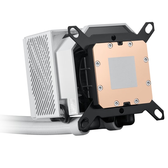 Asus ROG RYUJIN III 240 ARGB OLED Beyaz Sıvı CPU Soğutucusu - 3,5 inç LCD, 2x120 mm PWM Fan, 70.07 CFM, 36.45 dBA