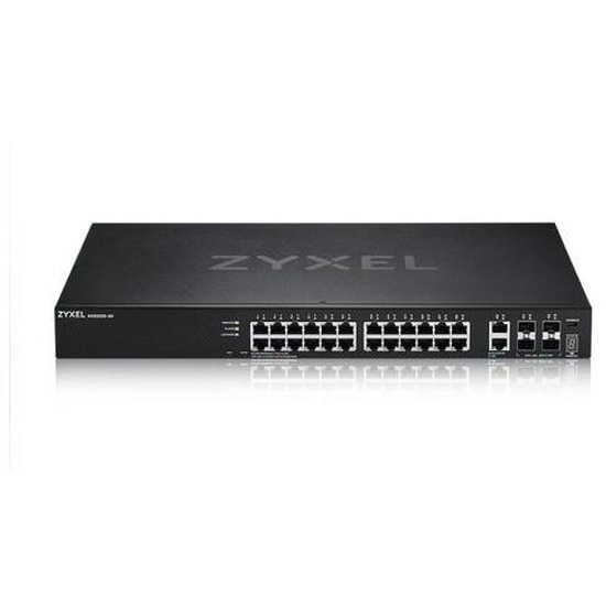 Zyxel XGS2220-30-EU0101F 24 Port Gigabit RJ45 L3 Erişim Switch - 4x10G SFP+, 2x10G RJ45, Web Yönetilebilir