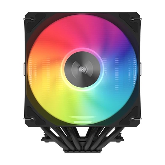 FSP MP7-BA 2x120mm ARGB Kule Tipi İşlemci Soğutucu - 6 Isı Borusu, 2 Fan, 1800 RPM, 76 CFM, PWM Fan, 32 dBA