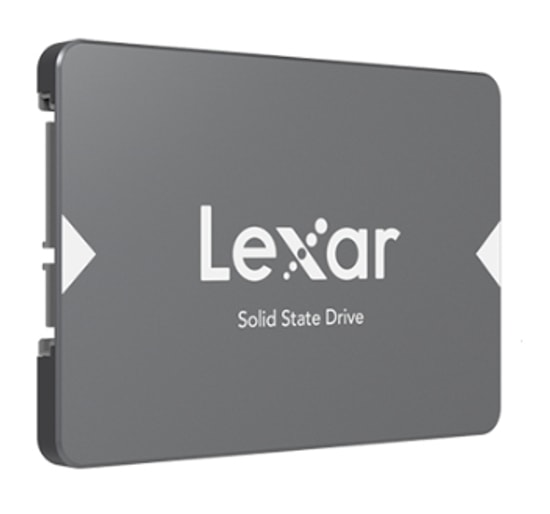 Lexar NS100 2 TB LNS100-2TRB 2.5 İnç SATA 3 SSD - 550 MB/s Sıralı Okuma Hızı, 500 MB/s Yazma, 7 mm İncelik