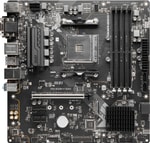 MSI PRO B550M-P AM4 DDR4 Anakart - AMD B550, 4400MHz (OC), HDMI, DP, VGA, 2x M.2, USB 5Gbps, Micro ATX Yapısı
