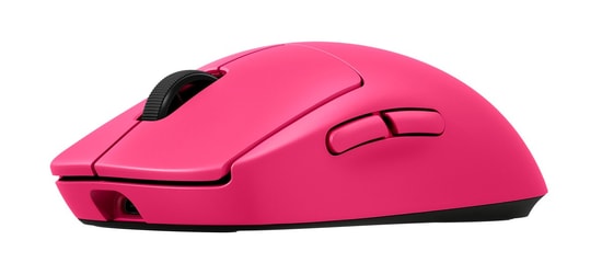 Logitech G PRO 2 LIGHTSPEED Magenta Kablosuz Oyuncu Mouse (910-007310) - 8 Tuşlu, Şarjlı, Optik, 500 IPS, USB RF
