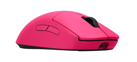 Logitech G PRO 2 LIGHTSPEED Magenta Kablosuz Oyuncu Mouse (910-007310) - 8 Tuşlu, Şarjlı, Optik, 500 IPS, USB RF