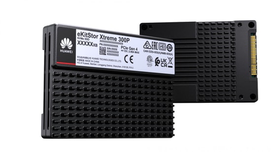 Huawei eKitStor Xtreme 300P HSSD-E023T8P5L7N 3.84TB 2.5" Enterprise SSD - PCIe 5.0 x4, 3D NAND TLC, 14800/8200 MB/s