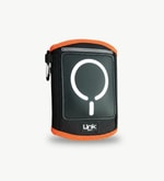 Linktech BH11 Turuncu Manyetik Fitness Su Şişesi Çantası Manyetik Telefon Tutucu - MagPro, 360 Dönebilir, Suya Dayanıklı