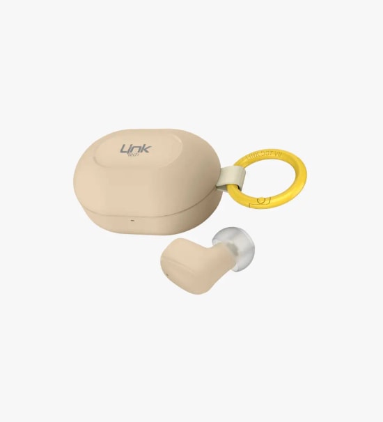 Linktech DOT7 Super Mini Çöl Altın TWS Bluetooth Kulaklık - BT v6, 230mAh Pil, 14 Saat Müzik, HIFI Audio Bas, TypeC Şarj