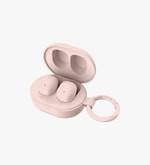 Linktech DOT7 Super Mini Pembe TWS Bluetooth Kulaklık - BT v6.0, 230mAh Pil, 14 Saat Müzik, HIFI Audio Bas, Type-C Şarj