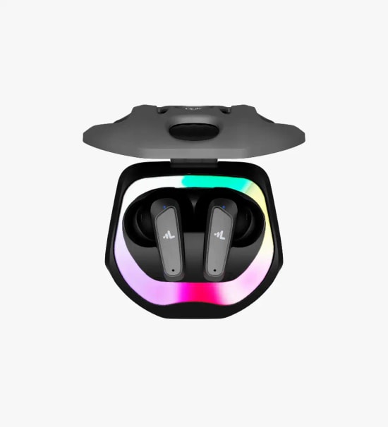 Linktech S156 4 Mikrofonlu ANC ve ENC Destekli Gri Bluetooth Kulaklık - BT 6.0, 13mm Dinamik Sürücü, Oyun Modu, RGB Şarj