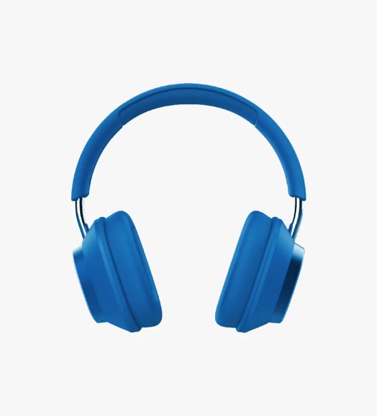 Linktech HP1 Ultra Hafif Lacivert Kulak Üstü Bluetooth Kulaklık - BT 6.0, 40mm Dinamik Sürücü, 300mAh Pil, 35 Saat Müzik