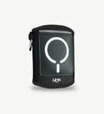 Linktech BH11 Siyah Manyetik Fitness Su Şişesi Çantası Manyetik Telefon Tutucu - MagPro, 360 Dönebilir, Suya Dayanıklı