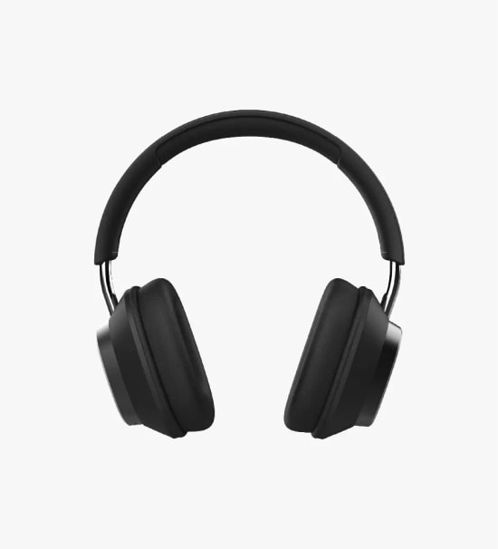 Linktech HP1 Ultra Hafif Siyah Kulak Üstü Bluetooth Kulaklık - BT v6.0, 40mm Dinamik Sürücü, 300mAh Pil, 35 Saat Müzik