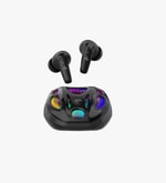 Linktech S156 4 Mikrofonlu ANC ve ENC Destekli Siyah Bluetooth Kulaklık - BT 6.0, 13mm Sürücü, 40ms Oyun Modu, RGB Şarj