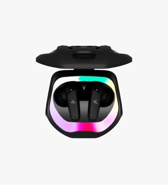 Linktech S156 4 Mikrofonlu ANC ve ENC Destekli Siyah Bluetooth Kulaklık - BT 6.0, 13mm Sürücü, 40ms Oyun Modu, RGB Şarj