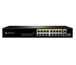 Stonet ST119GHPDI-2G1MS-250 16xPoE+ 225W Yönetilemez Switch - 16x100Mbps PoE, 2xGigabit Uplink, 1x2.5G SFP, Masaüstü